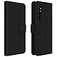 Avizar Étui Xiaomi Mi Note 10 Lite Housse Intégrale Porte-carte Fonction Support noir Housse portefeuille spécialement conçue pour le Xiaomi Mi Note 10 Lite