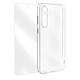 4smarts Coque pour Samsung Galaxy A35 Antichoc avec Verre Trempé 9H Transparent La protection n'altère pas le fonctionnement de l'écran tactile ni l'accès aux ports