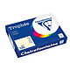 CLAIREFONTAINE Ramette Papier FSC A4 120g 250 Feuilles IVOIRE x 5 Papier couleur