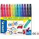 PILOT Etui de 12 Feutre Effaçable FRIXION COLORS Pointe Moyenne Assortis Crayon feutre