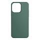 Moxie Coque pour iPhone 14 Pro Hybride Semi-rigide Fine Légère Intérieur Doux  pin vert - Coque de protection pour Apple iPhone 14 Pro, Collection BeFluo de Moxie