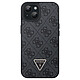 Guess Coque pour iPhone 15 Plus Design Élégant Imprimé 4G Bords Rehaussés Noir Sublimez votre iPhone 15 Plus avec cette coque Triangle Strass 4G signée Guess