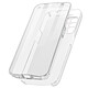 Avizar Coque Oppo Find X3 Neo Arrière Rigide et Avant Souple - transparent Coque de protection 360° spécialement conçue pour Oppo Find X3 Neo