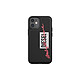 Diesel Coque pour Apple iPhone 12 Mini Modèle Embroidery avec Slogan > Noir Assurant une protection optimale contre les chocs et les rayures