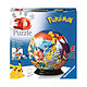 Pokémon - Puzzle 3D Ball (72 pièces) Puzzle 3D Pokémon, modèle Ball (72 pièces).