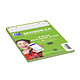 Avis OXFORD Paquet de 32 Fiches Bristol revision 2.0 Perforées 148x210 mm A5 Q5/5 vert