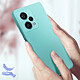 Acheter Avizar Coque pour Xiaomi Redmi Note 12 Pro Silicone Semi-rigide Finition Douce au Toucher Fine  Turquoise