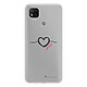 LaCoqueFrançaise Coque Xiaomi Redmi 9C 360 intégrale transparente Motif Coeur Noir Amour Tendance Coque Xiaomi Redmi 9C 360 intégrale transparente Coeur Noir Amour Tendance