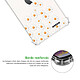 Acheter Evetane Coque iPhone 12 mini anti-choc souple angles renforcés transparente Motif Marguerite