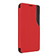 Avizar Étui pour Samsung Galaxy S23 Protection Intégrale Support Vidéo  Rouge Étui folio rouge spécialement conçu pour Samsung Galaxy S23