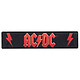 AC/DC Repose poignet ergonomique pour clavier Un max de confort lorsque vous utilisez votre clavier grâce à notre repose-poignet sous licence officielle  Principales caractéristiques :  Soutien er