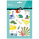 MAILDOR Set de 6 planches A5 à gommettes Baby Animaux familiers pas cher