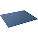 DURABLE Sous-main 530 x 400mm Bords Rainurés PP Opaque Bleu fonce x 5 Sous-main