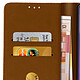 Avizar Étui Samsung Galaxy Note 20 Protection avec Porte-carte Fonction Support marron pas cher