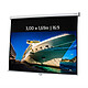 KIMEX 041-3418 Ecran de projection manuel 3,00 x 1,69m - Format 16:9