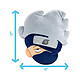 Naruto Shippuden - Peluche Mocchi-Mocchi Kakashi Hatake 43 cm pas cher