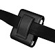 Avis Avizar Étui Ceinture Universel pour Téléphone Pliable Cuir Fermeture Aimantée Noir