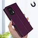 Avizar Étui pour Xiaomi Poco X4 GT Clapet Portefeuille Support Vidéo Dragonne  violet pas cher