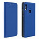 Avizar Étui Huawei Y6 2019/Y6S/Honor 8A/8A 2020 Porte-carte Fonction Support Bleu Nuit Revêtement en eco-cuir avec un aspect granulé