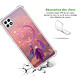 Avis Evetane Coque Samsung Galaxy A22 5G Silicone antichocs Solides coins renforcés  transparente Motif Attrape rêve rose