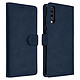 Avizar Housse Samsung Galaxy A70 Étui Portefeuille Support Stand Bleu nuit Étui Flip book cover spécialement conçu pour Samsung Galaxy A70