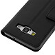 Avizar Housse Etui Folio Portefeuille pour Samsung Galaxy A5 - Noir pas cher