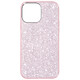 Avizar Coque iPhone 13 Pro Max Paillette Amovible Silicone Semi-rigide rose - Coque à paillettes spécialement conçue pour votre iPhone 13 Pro Max.