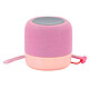 Avizar Mini Enceinte Bluetooth 5.0 Puissance Sonore 5W Radio FM Micro et Dragonne WSY01 rose Enceinte sans-fil Rose