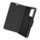 Avizar Housse Samsung Galaxy A72 Porte-carte Support Vidéo Fancy Style noir - Housse de la Collection Fancy Style, spécialement conçue pour Samsung Galaxy A72.