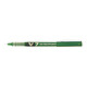 PILOT Stylo roller Hi-Tecpoint V7 Encre liquide Pointe moyenne Vert x 12 Stylo roller