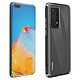 Avizar Coque Huawei P40 Pro Silicone Flexible Résistant Ultra fine Transparent Coque de protection spécialement conçue pour le Huawei P40 Pro