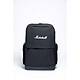 Marshall - Sac à dos avec compartiment pc - contenance 24L - noir et logo blanc Sac pratique, polyvalent, stylé et robuste