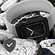 Avizar Protection Intégrale Verre Trempé Apple Watch Series 8 / 7 41mm Noir pas cher