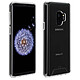 Avizar Coque Samsung Galaxy S9 Protection Cristal Bi-matière Antichocs Transparent Coque protectrice bi-matière Collection Cristal conçue pour Samsung Galaxy S9