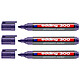 EDDING Marqueur Permanent 300 Violet Pointe Ronde 1,5-3 mm x 3 Marqueur permanent