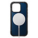 Nomad Coque pour iPhone 16 Pro Renforcée Compatible MagSafe Anti-rayures Bleu pas cher