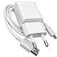 samsung Chargeur secteur Samsung USB 8W avec Câble USB vers USB-C Blanc Optez pour ce chargeur complet original Samsung, accompagné de son câble de charge