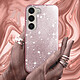 Avizar Coque Paillette pour Samsung Galaxy S23 Plus Hybride Semi-rigide  rose pas cher