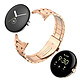 Acheter Avizar Bracelet pour Google Pixel Watch Maillons en Acier Inoxydable a Boucle Papillon  Rose gold