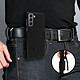 Acheter Avizar Coque Galaxy S21 Clip ceinture Rotatif à 180° Béquille support - Noir