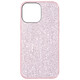 Avizar Coque pour Apple iPhone 13 Mini Paillette Amovible Silicone Semi-rigide rose - Coque à paillettes spécialement conçue pour votre Apple iPhone 13 Mini