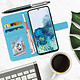 Avis Avizar Housse Samsung Galaxy S20 Étui Folio Porte carte Support Vidéo - bleu