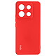 iMak Coque pour Xiaomi Redmi Note 13 Pro 5G Silicone Gel Souple Fine UC-4  Rouge Coque de protection rouge série UC-4 de chez Imak pour votre Xiaomi Redmi Note 13 Pro 5G