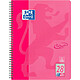 OXFORD Cahier Touch, A4+, quadrillé, 160 pages, rose Cahier