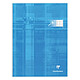 CLAIREFONTAINE Cahier piqué déficients visuels 24x32 96p Séyès agrandi couleur aléatoire Cahier