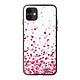 Evetane Coque iPhone 11 Coque Soft Touch Glossy Confettis De Coeur Design Coque iPhone 11 Coque Soft Touch Glossy Confettis De Coeur Design