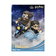 Harry Potter - Diorama D-Stage Hagrid & Harry New Version 15 cm pas cher