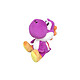 Nintendo - Peluche Yoshi Violet 20cm Peluche Yoshi Violet 20cm.