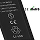 Acheter Clappio Batterie Decode Flex Version pour iPhone 13 mini 2406mAh Noir