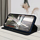 Acheter Avizar Housse Folio iPhone 12 Pro Max Portefeuille Fonction Support Vidéo bleu nuit